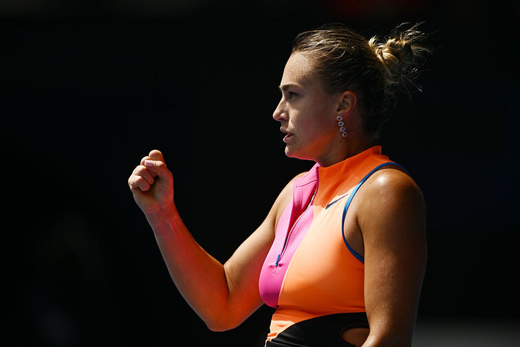 Aryna Sabalenka blieb ohne Satzverlust Aryna Sabalenka blieb ohne Satzverlust