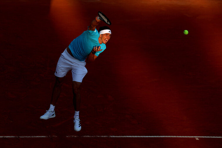 Alexander Zverev erreichte das Achtelfinale