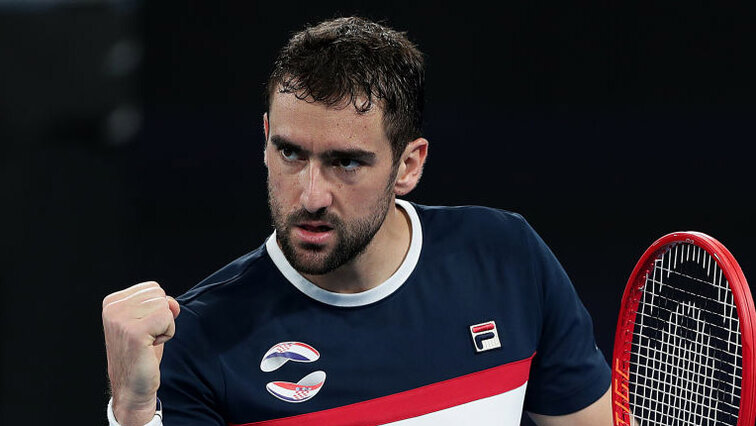 Marin Cilic hat auch sein zweites Match beim ATP Cup gewonnen