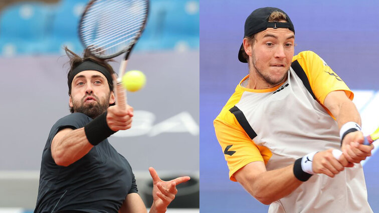 Nikoloz Basilashvili und Jan-Lennard Struff - Finalisten in München