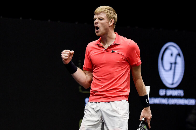 Kyle Edmund hat 2020 seine Form wiedergefunden. Kyle Edmund hat 2020 seine Form wiedergefunden.
