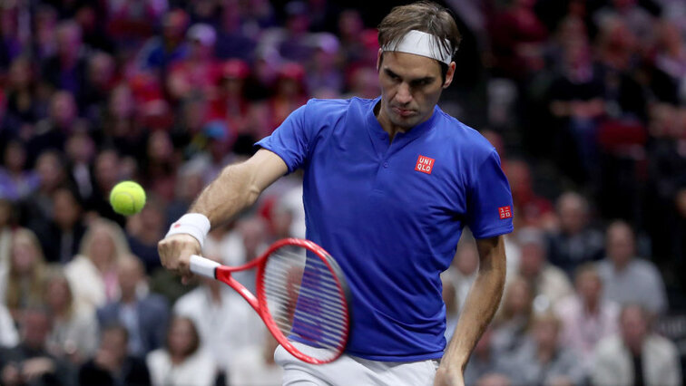 Die Rückhand von Roger Federer ist nichts anderes als legendär