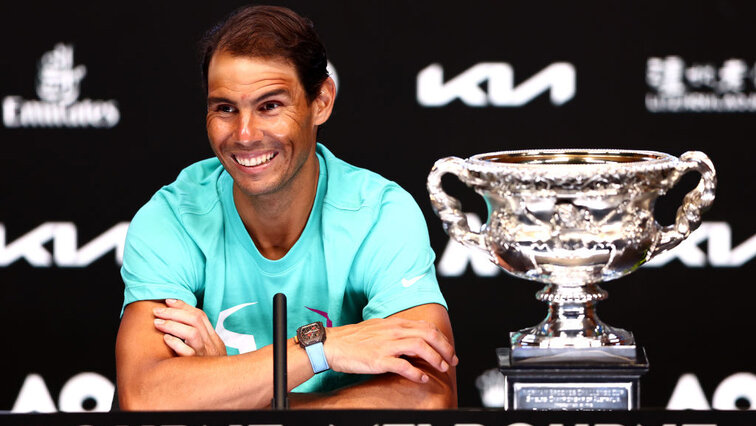 Rafael Nadal - alleiniger Spitzenreiter in der Grand-Slam-Einzelsieg-Wertung