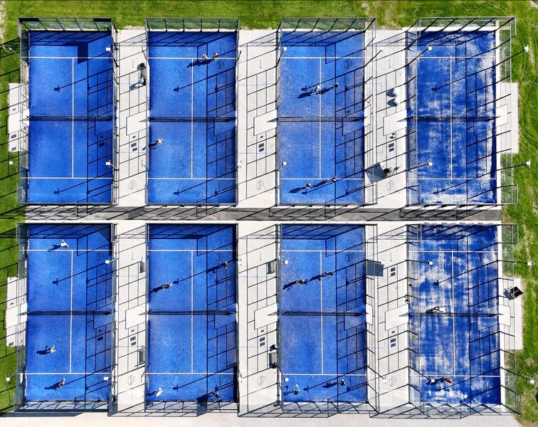 Die Padelbase Salzburg in ihrer ganzen Pracht