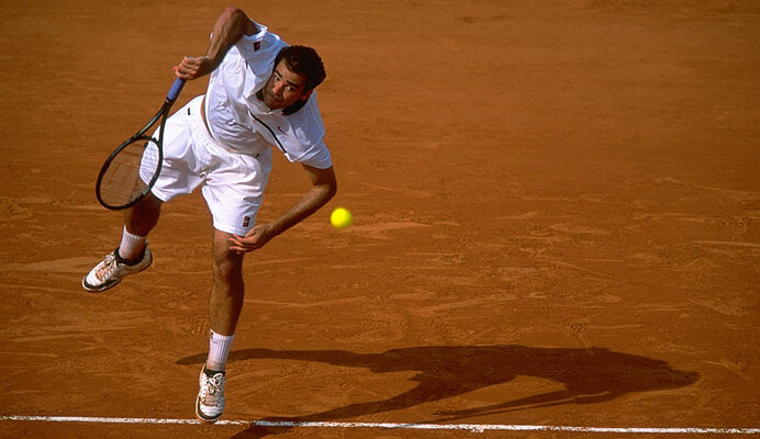 Platz 7, Pete Sampras (USA): 8.713 Asse in 792 Spielen.