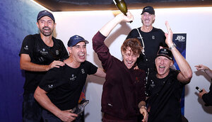 Das Team von Jannik Sinner hat es am Sonntag krachen lassen