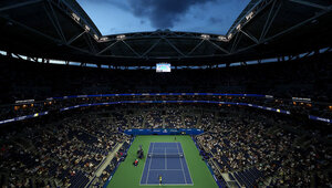 Dunkle Wolken gab es über dem Arthur Ashe Stadium 2026 nur selten