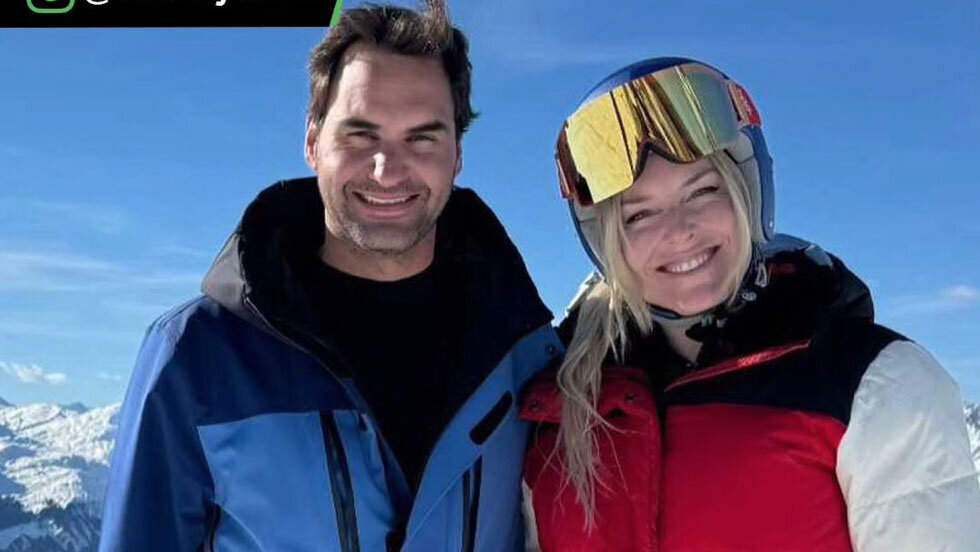 Lindsey Vonn: Endlich beim "Rentner-Skifahren" mit Roger Federer