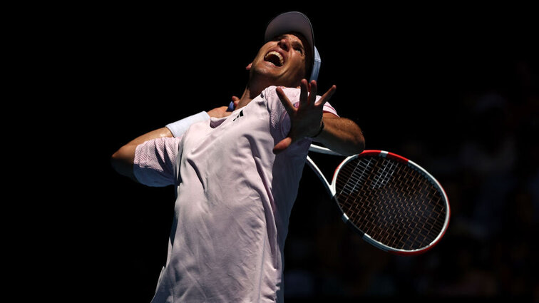 Dominic Thiem hat sich bei den Australian Open verletzt