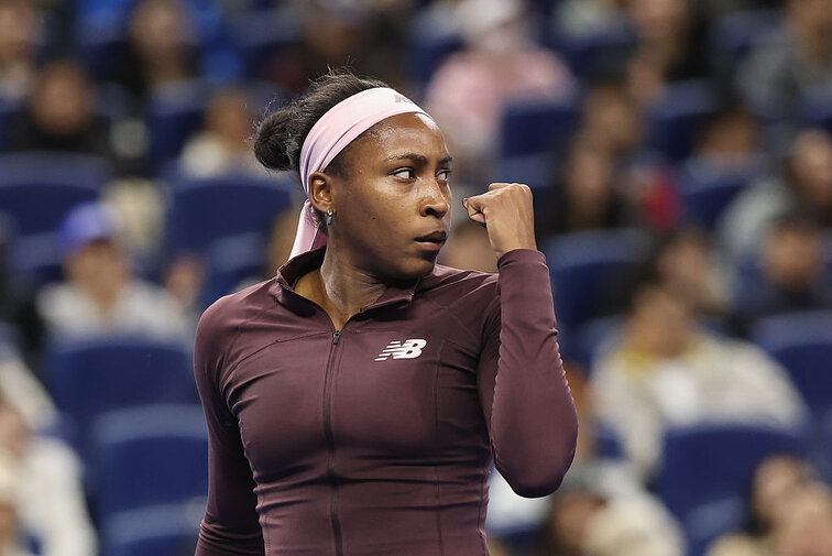 Coco Gauff gewann in zwei Sätzen