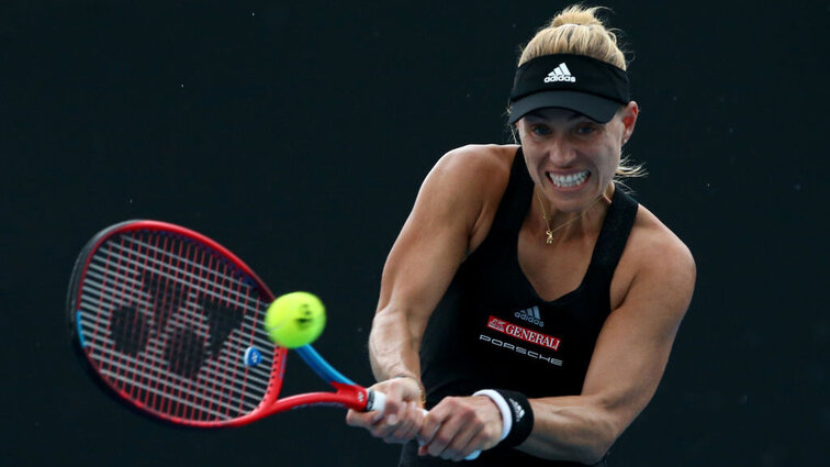 Angelique Kerber scheint ganz gut in Form zu kommen