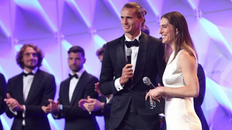 Andrea Petkovic kann sich eine Zusammenarbeit von Boris Becker mit Alexander Zverev sehr gut vorstellen. Getty Images
