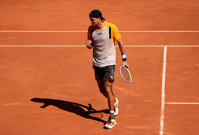 Jan-Lennard Struff bei den French Open in Paris