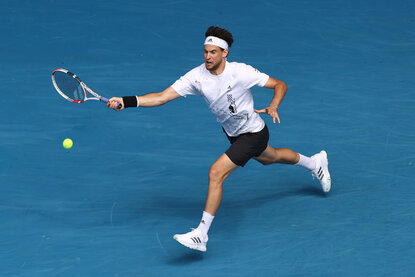 Dominic Thiem bestreitet die Australian Open in einem besonderen Outfit Dominic Thiem bei den Australian Open in Melbourne