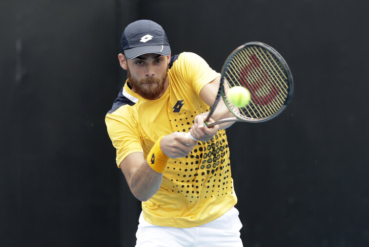 Noch kein Satzverlust in Marseille: Benjamin Bonzi Still no set loss in Marseille: Benjamin Bonzi