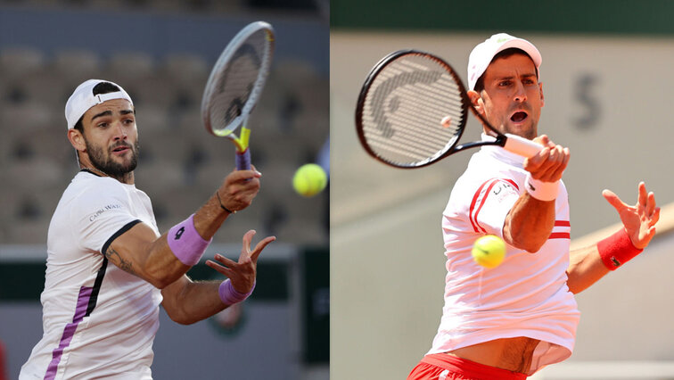 Matteo Berrettini möchte Novak Djokovic fordern Matteo Berrettini wants to challenge Novak Djokovic