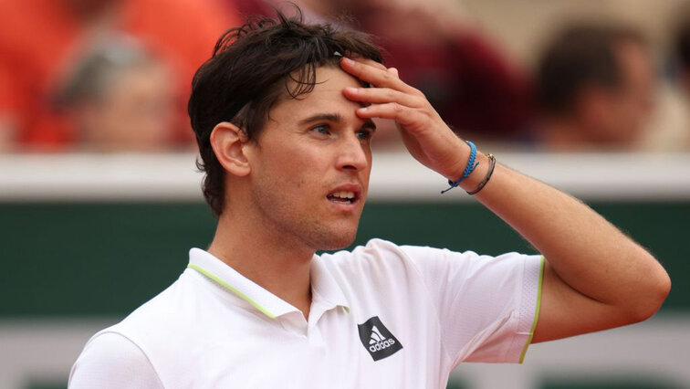 In Paris, Dominic Thiem had many reasons to tear his hair out