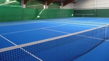 Leere Tennishallen - in diesen Tagen leider trauriger Alltag Leere Tennishallen - in diesen Tagen leider trauriger Alltag