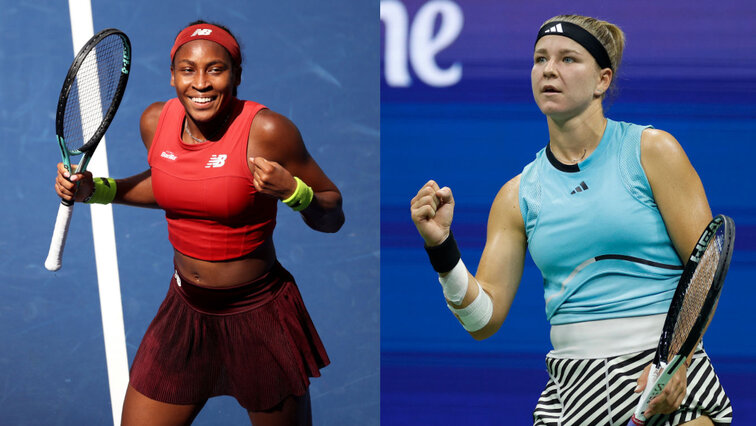 Coco Gauff trifft im Halbfinale der US Open 2023 auf Karolina Muchova