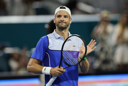Grigor Dimitrov steht im Finale von Miami Grigor Dimitrov steht im Finale von Miami