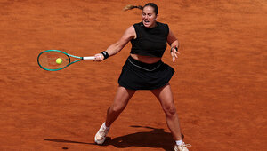 Jelena Ostapenko besiegte Ella Seidel in zwei Sätzen
