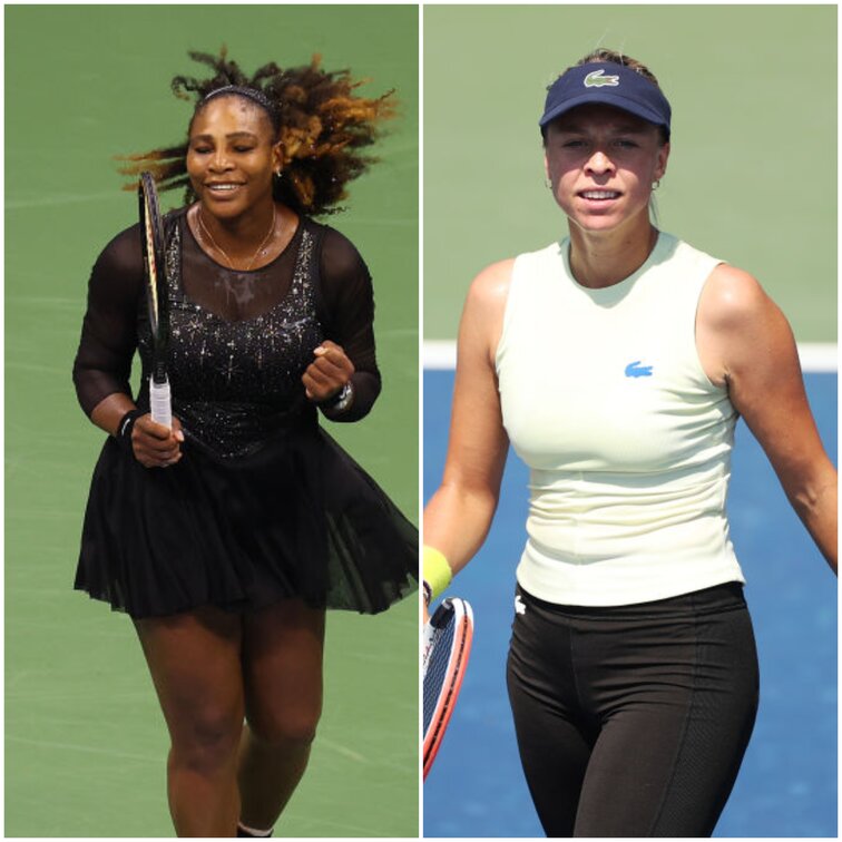 Serena Williams meets Anett Kontaveit in round two