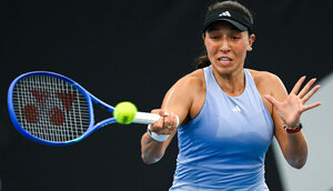 Jessica Pegula am Mittwoch in Adelaide 