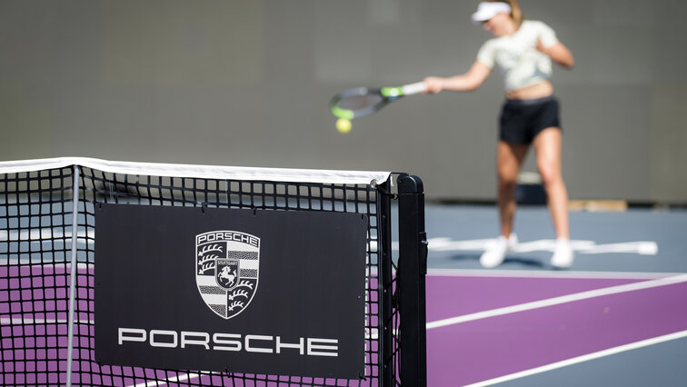 Porsche has been supporting German tennis for many years