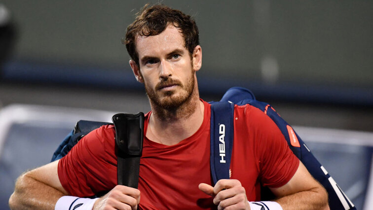 Andy Murray war mit Fabio Fognini nicht happy 