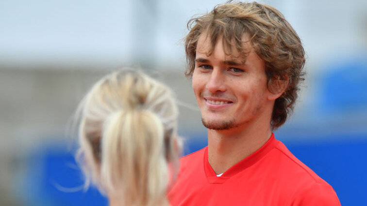 Alexander Zverev - relaxed in Munich