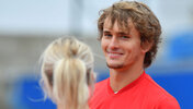 Alexander Zverev - entspannt in München