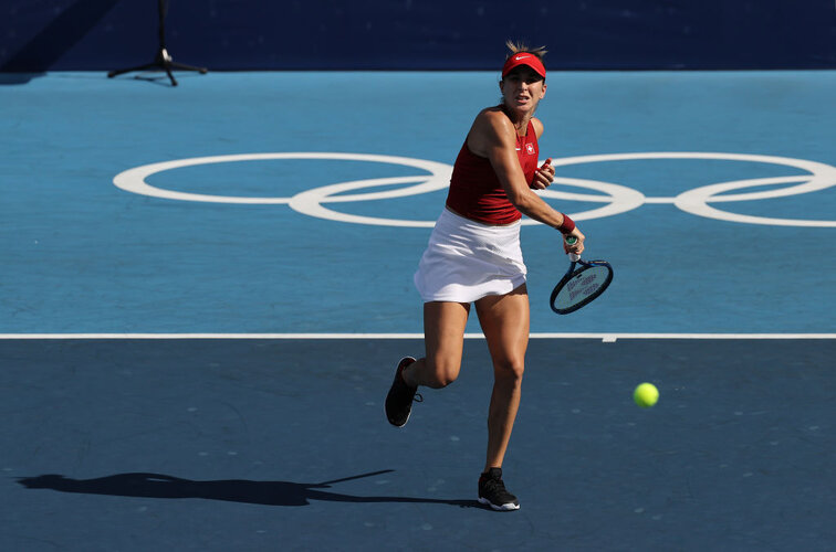 Belinda Bencic qualifizierte sich in Tokio für das Viertelfinale