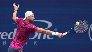 Grigor Dimitrov erwischte einen guten Start in der Qualifikation der US Open.