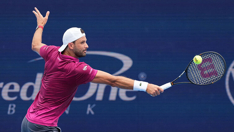 Grigor Dimitrov erwischte einen guten Start in der Qualifikation der US Open.