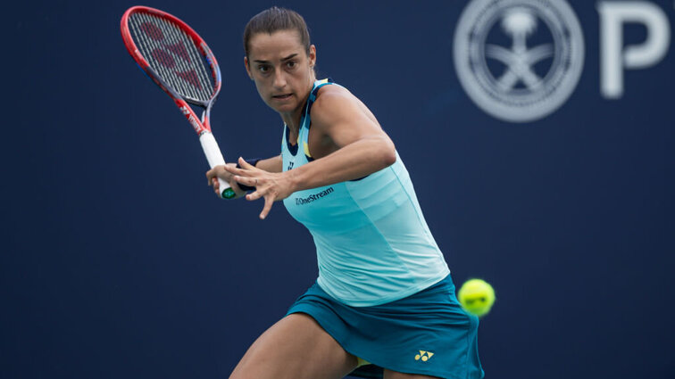 In einer spektakulären Partie besiegte Caroline Garcia die Favoritin Coco Gauff.