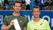 Andy Murray und Philipp Kohlschreiber 2015 in München