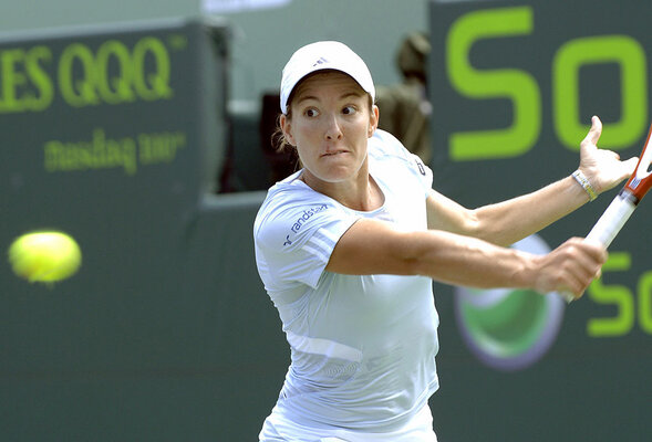 Rank 11, 11 points: Justine Henin, who demonstrated the ease of tennis