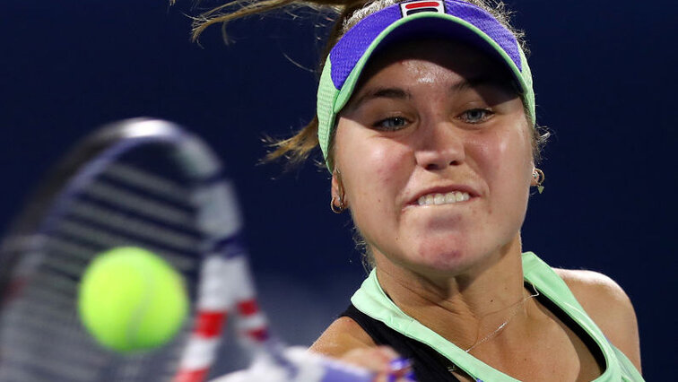 Sofia Kenin hat in Lyon ihren zweiten Turniersieg 2020 gefeiert