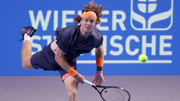 Andrey Rublev steht in Wien im Viertelfinale Andrey Rublev steht in Wien im Viertelfinale