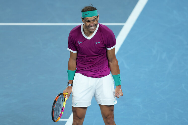 Rafael Nadal is out of nowhere in the Australian Open final