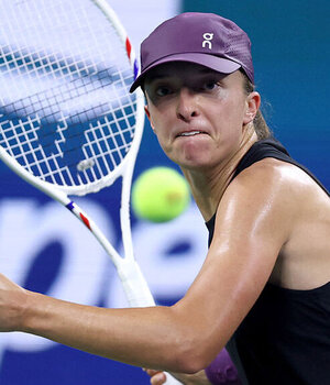 Iga Swiatek hat die Auftakthürde bei den US Open 2026 locker genommen