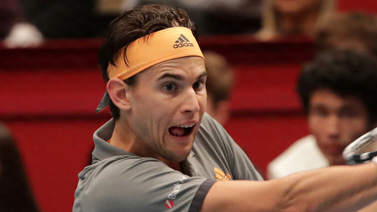 Dominic Thiem did not have time to catch his breath