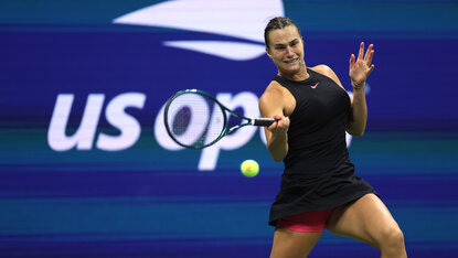 Aryna Sabalenka mit der schnellsten Vorhand bei den US-Open Aryna Sabalenka mit der schnellsten Vorhand bei den US-Open