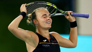 Sara Bejlek triumphierte in Abu Dhabi