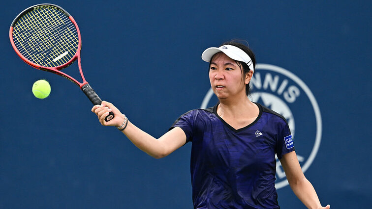 Mit ihrer unkonventionellen Spielweise erinnert die Japanerin Aoi Ito an die Taiwanesin Su-Wei Hsieh. Getty Images