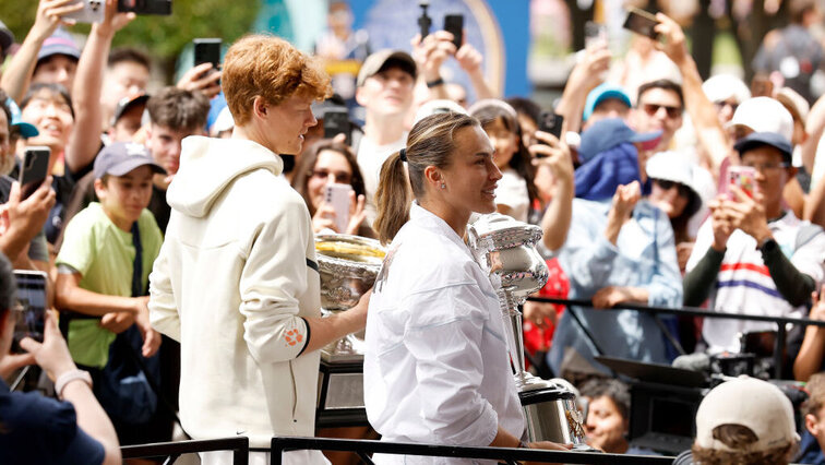Jannik Sinner und Aryna Sabalenka sind federführend im Boykott Jannik Sinner und Aryna Sabalenka sind federführend im Boykott