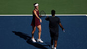 Elina Svitolina und Gael Monfils setzten am Dienstag das erste Ausrufezeichen im Mixed.