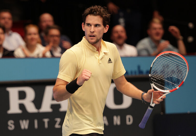 Dominic Thiem third in the world rankings for the first time