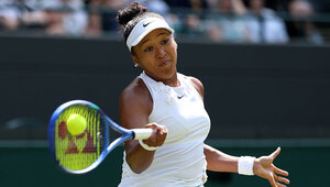 Naomi Osaka hat in Wimbledon Ayrna Sabalenka besiegt