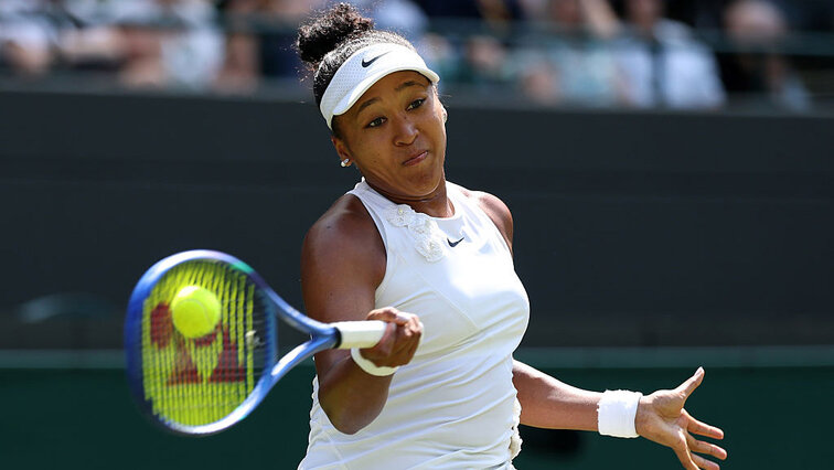 Naomi Osaka hat in Wimbledon Ayrna Sabalenka besiegt Naomi Osaka hat in Wimbledon Ayrna Sabalenka besiegt